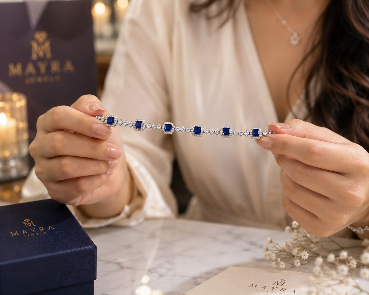 Blue Stone Premium Bracelet | GWB-15